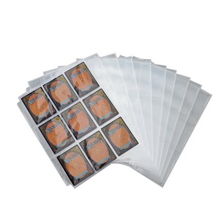 Games Zone Trading Card Binder Sleeves 25-Pack